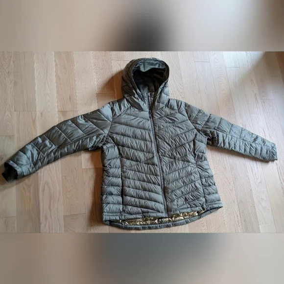 Columbia Women's Olive Green Puffer Jacket With Omni Heat Sz 2XL - Picture 13 of 16